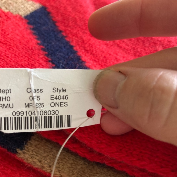 Reversible, Art Deco pattern long scarf/ wrap - Picture 3 of 4